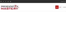 Tablet Screenshot of mrpresentation.com